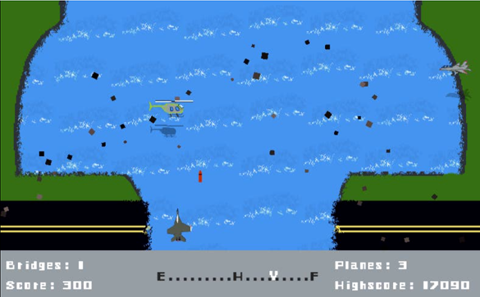 River Raid Game Cover