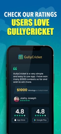 GullyCricket - Fantasy Cricket screenshot