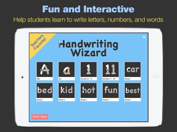 Handwriting Wizard - Learn to Write Letters, Numbers & Words screenshot