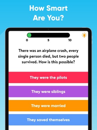 Idiot Test - Quiz Game screenshot
