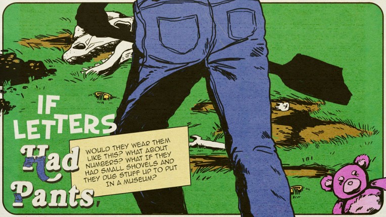 If Letters Had Pants, Would They Wear Them Like This? Image