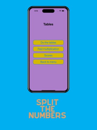 Mateo's Splits screenshot