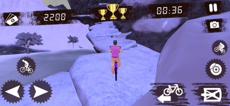 Mountain Bicycle Adventure 3D screenshot