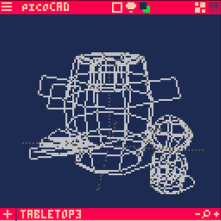[picoCAD] Pop-it Pirate screenshot