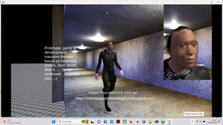 Prototype, game in development, macabre themes based on historical events, from World War II Image