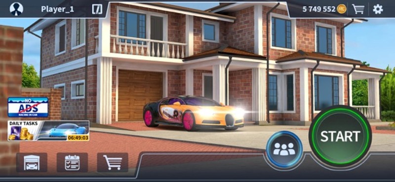 Racing in Car 2021 screenshot