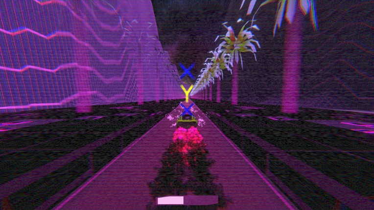 Rhythm Drive: Synthwave City screenshot