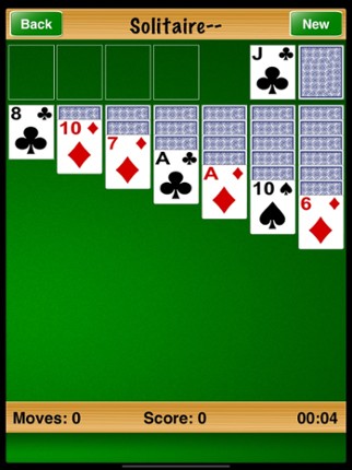 Solitaire-- screenshot