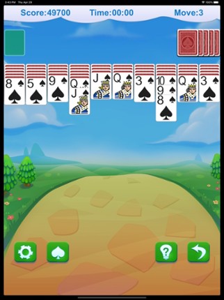 `Spider Solitaire. Image
