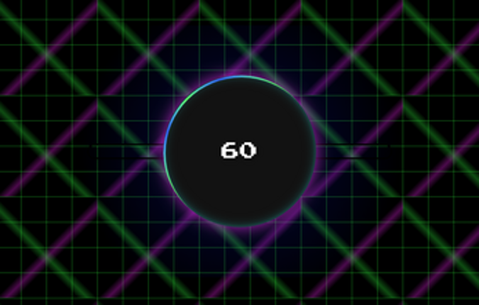 60 seconds in the circle screenshot