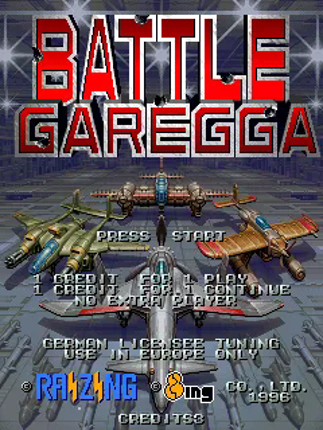 Battle Garegga Game Cover