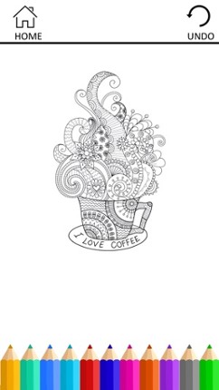 Coloring book for adults - Original Coloring 2017 screenshot