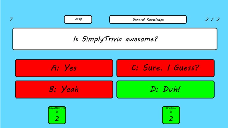 SimplyTrivia screenshot