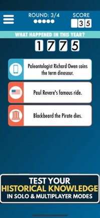 Eventology - History Trivia screenshot