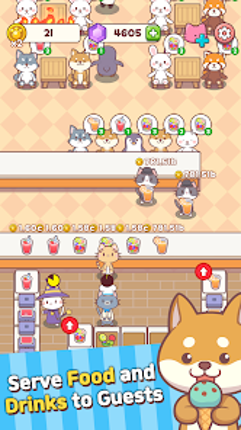 Meow Meow Cafe: Idle food Bar Image