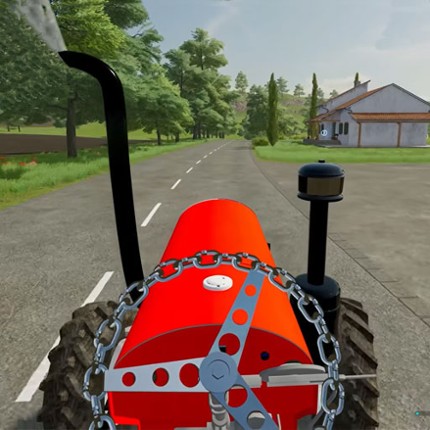Farming Game: Indian Tractor Image