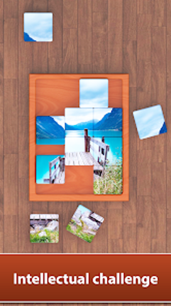 Number Wood Jigsaw screenshot