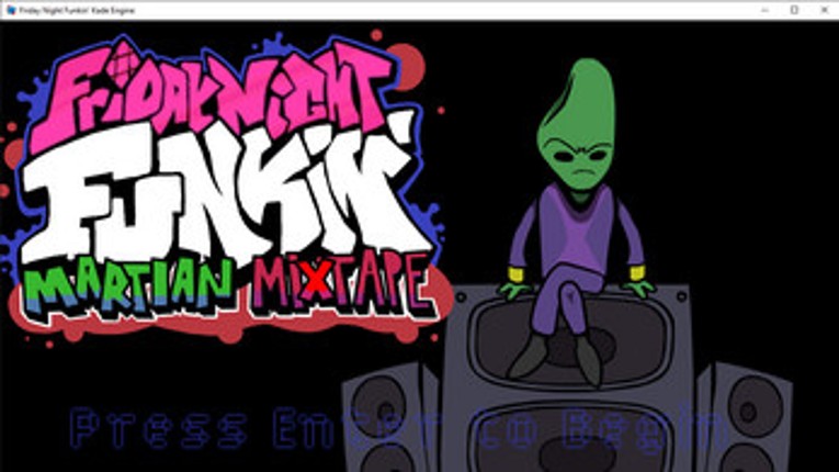 FNF - Martian Mixtape Full Week Image