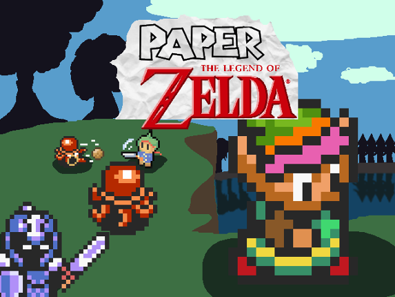Paper Zelda RPG Image