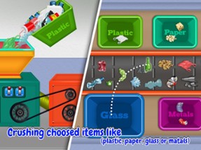 Garbage Truck &amp; Recycling Game Image