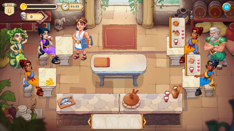 Greek Kitchen Frenzy: Dionysus screenshot