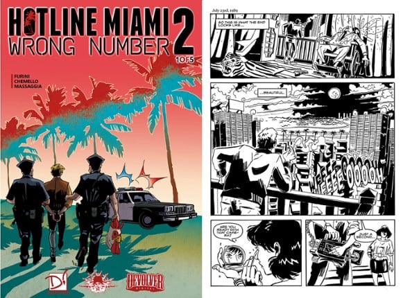 Hotline Miami 2: Wrong Number Digital Comic Image