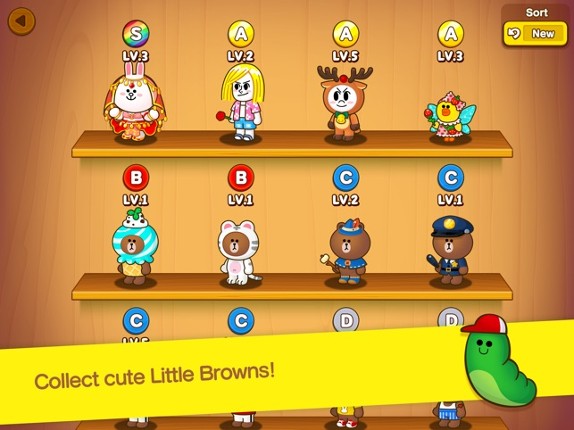 LINE BROWN FARM screenshot