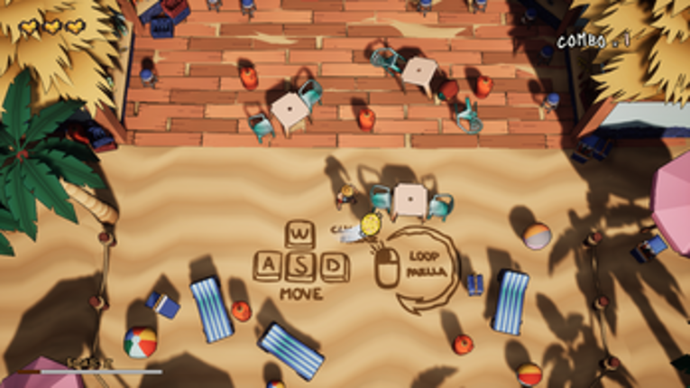 Loopus Loopez: Paella Defender screenshot