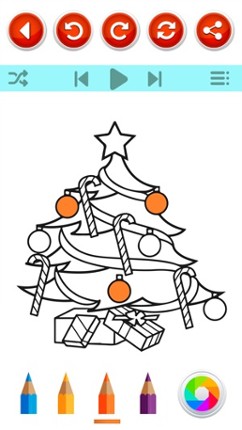 Merry Christmas Coloring Book for Kids: Xmas Games Image