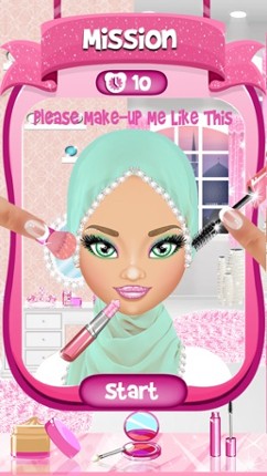 Princess Hijab Makeover Salon (Go Work, Shop etc) screenshot
