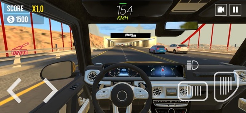 Racing in Car 2021 screenshot