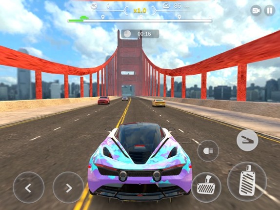 Racing in Car 2021 screenshot