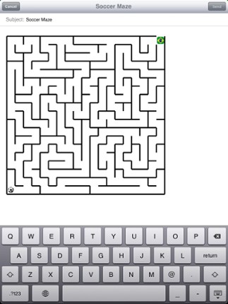 Soccer Maze screenshot