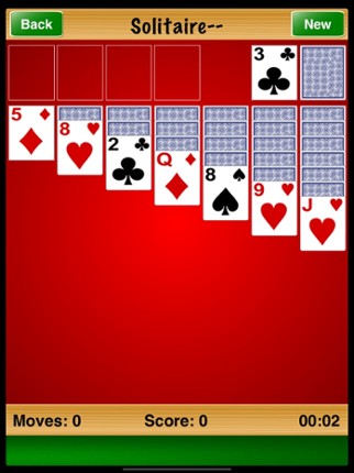 Solitaire-- screenshot