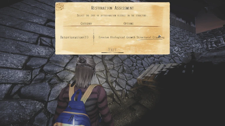 The Assessment screenshot