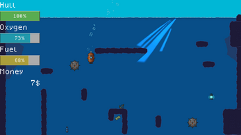 Underwater party pooper Image