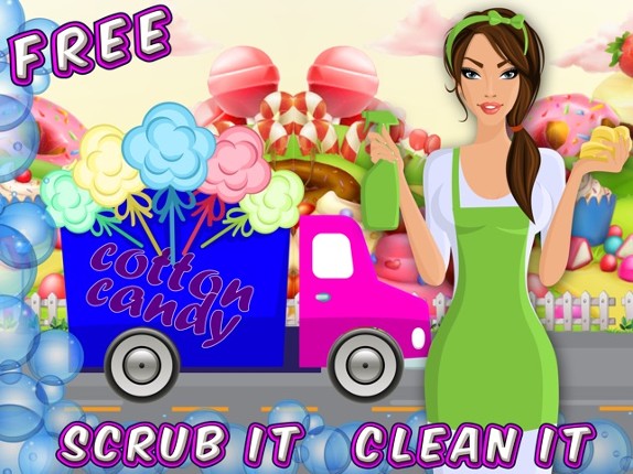 Candy Truck Wash – Crazy Kids &amp; Teens Game 2017 screenshot