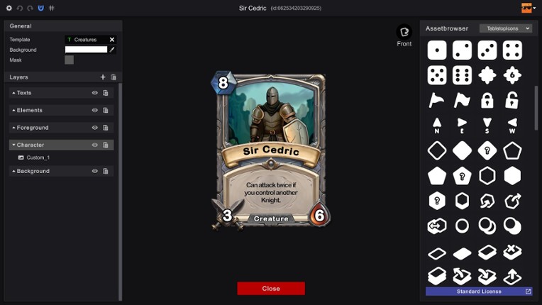 Card Engine screenshot