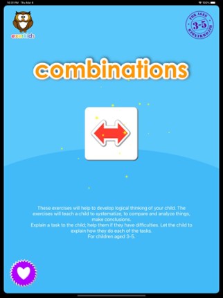 Combinations for Kids screenshot