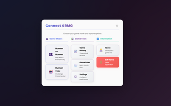 Connect 4 RMG screenshot