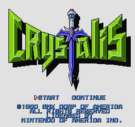 Crystalis screenshot