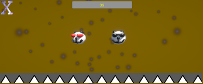 Falling Pandas Image