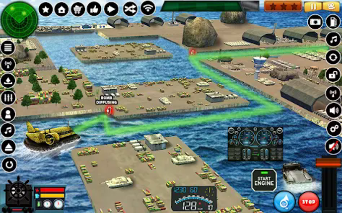 US Army Hovercraft Simulator screenshot