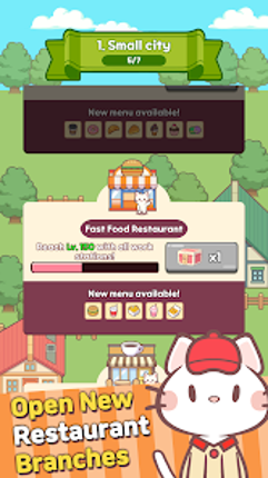 Meow Meow Cafe: Idle food Bar Image