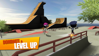 Stickman Skate Battle Image