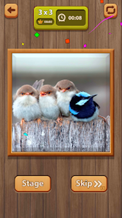 Number Wood Jigsaw Image