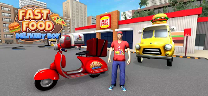 Fast Food Delivery Bike Game screenshot