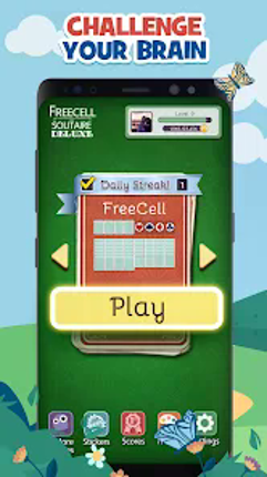 FreeCell Deluxe® Social screenshot
