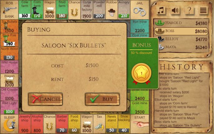 CrazyPoly - Business Dice Game Image