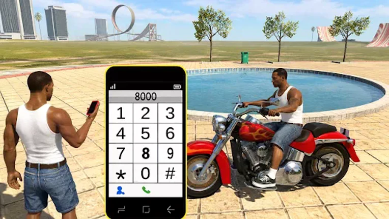 Indian Theft Bike Driving Game Image
